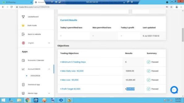 DMF AI FTMO CHALLENGE AND PROP FIRMS PASS SAFELY - 1