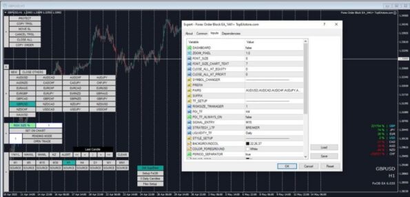FOREX ORDER BLOCK EA - 1